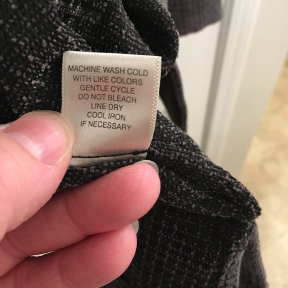 Christopher & Banks Long Gray Jacket - Picture 4 of 8